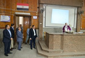 IMG 20260410 WA0021 جامعة القاهرة جولة مفاجئة لرئيس جامعة القاهرة لمتابعة ترشيد الطاقة وحصر الأصول غير المستغلة داخل الحرم الجامعي موقع في الجامعة