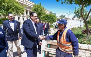 IMG 20260410 WA0022 جامعة القاهرة جولة مفاجئة لرئيس جامعة القاهرة لمتابعة ترشيد الطاقة وحصر الأصول غير المستغلة داخل الحرم الجامعي موقع في الجامعة