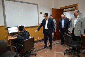 IMG 20260410 WA0024 1 جامعة القاهرة جولة مفاجئة لرئيس جامعة القاهرة لمتابعة ترشيد الطاقة وحصر الأصول غير المستغلة داخل الحرم الجامعي موقع في الجامعة