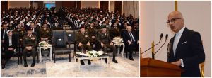 الأكاديمية العسكرية المصرية تنظم حفل إنتهاء دورة تعايش لطلبة جامعة عين شمس| صور