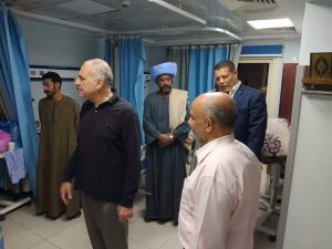 IMG 20260417 WA0014 رئيس جامعة أسوان يتفقد مستشفى الباطنة التخصصي للاطمئنان على مستوى الخدمة الطبية.. رئيس جامعة أسوان يتفقد مستشفى الباطنة التخصصي موقع في الجامعة