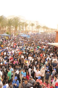 IMG 20260417 WA0061 التعليم العالي وزيرا التعليم العالي والعمل يطلقان ماراثون «أهداف التنمية المستدامة» بالجامعة البريطانية في مصر موقع في الجامعة