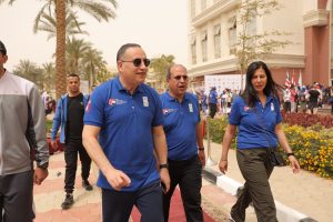 وزيرا التعليم العالي والعمل يطلقان ماراثون «أهداف التنمية المستدامة» بالجامعة البريطانية في مصر 2 وزيرا التعليم العالي والعمل يطلقان ماراثون أهداف التنمية المستدامة