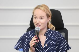 المستشارة الثقافية للسفارة الألمانية: مصر مركز رئيسي للتعليم والابتكار ونبحث عن شراكات قوية معها 2 هانا براندت المستشارة الثقافية للسفارة الألمانية بالقاهرة،