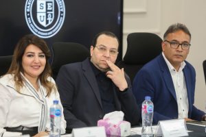 IMG 20260418 WA0032 جامعة ساكسوني مصر جامعة ساكسوني مصر تستقبل وفدًا برلمانيًا ألمانيًا لتعزيز الشراكات التعليمية الدولية موقع في الجامعة