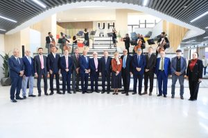 IMG 20260423 WA0122 وزير التعليم العالي يفتتح مبنى جديدًا وزير التعليم العالي يفتتح مبنى جديدًا بجامعة هيرتفوردشاير في مصر لتعزيز جودة التعليم الدولي موقع في الجامعة