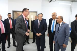 IMG 20260423 WA0128 وزير التعليم العالي يفتتح مبنى جديدًا وزير التعليم العالي يفتتح مبنى جديدًا بجامعة هيرتفوردشاير في مصر لتعزيز جودة التعليم الدولي موقع في الجامعة