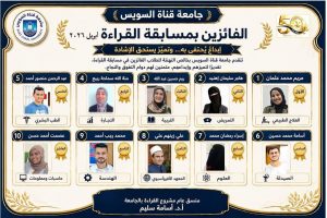 جامعة قناة السويس تعلن نتائج مسابقة القراءة