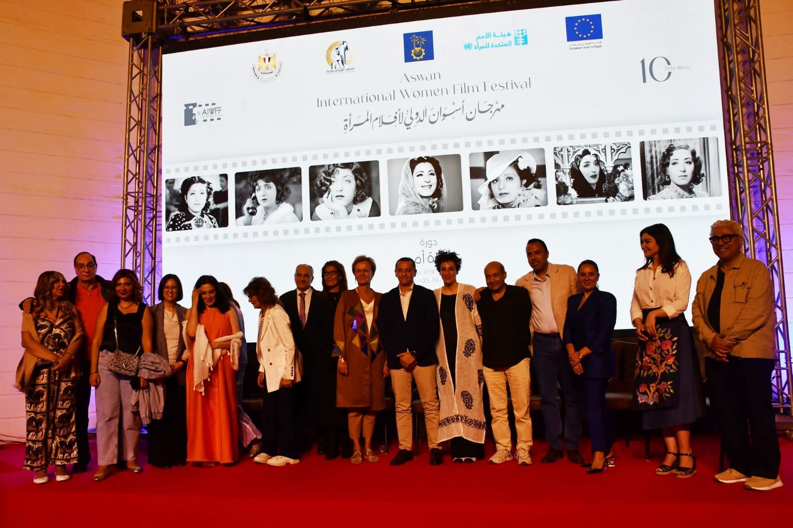 جامعة أسوان تشارك في مهرجان أسوان الدولي لسينما المرأة 