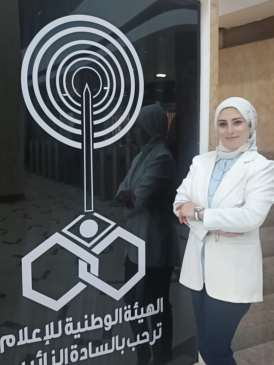 نقابة الصحفيين تكرم الكاتبة الصحفية دينا عاشور أما مثالية 