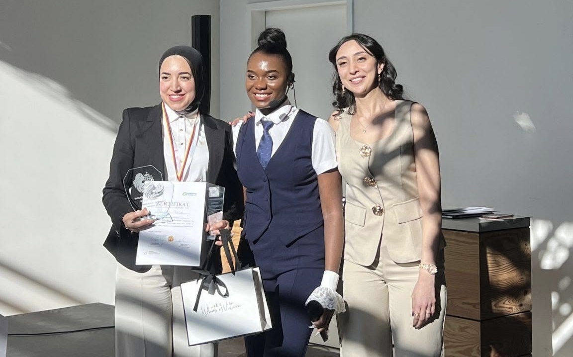 IMG 6816 لقب Miss Expat Germany إنجاز جديد بالخارج.. مصرية تفوز بلقب Miss Expat Germany 2026 في أول نسخة للمسابقة موقع في الجامعة