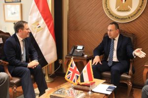 شراكات جديدة مرتقبة بين الجامعات المصرية والبريطانية في مجالات التعليم والبحث.. اعرف التفاصيل 5 IMG 7474 الجامعات المصرية والبريطانية شراكات جديدة مرتقبة بين الجامعات المصرية والبريطانية في مجالات التعليم والبحث.. اعرف التفاصيل موقع في الجامعة