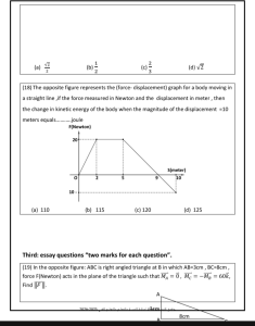 IMG ٢٠٢٦٠٤١٠ ٢٣٤٤٣٢ النموذج الخامس للرياضة التطبيقية إنجليزي للثانوية تدريب على شكل الامتحان.. 20 سؤالاً في النموذج الخامس للرياضة التطبيقية إنجليزي للثانوية العامة موقع في الجامعة