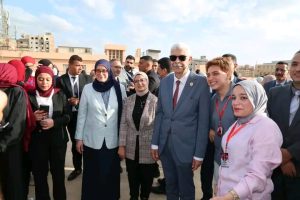رئيس جامعة المنوفية يشهد فعالية فلكية لرصد البقع الشمسية بكلية العلوم 2 رئيس جامعة المنوفية يشهد فعالية فلكية لرصد البقع الشمسية