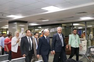 1778079860203 رئيس جامعة المنيا يتفقد مستشفى الأورام الجامعي رئيس جامعة المنيا يتفقد مستشفى الأورام الجامعي ويؤكد قرب التشغيل الكامل موقع في الجامعة