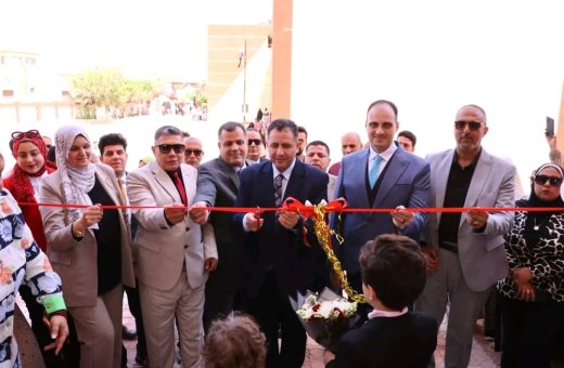 محافظ دمياط يفتتح مدرسة السرو للتعليم الأساسي