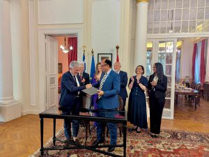 جامعة العاصمة تعلن إنشاء فرع دولي لجامعة ديموقريطوس اليونانية داخل الحرم الجامعي 2 جامعة العاصمة تعلن إنشاء فرع دولي