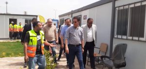 رئيس جامعة بنها يتفقد المشروعات الجديدة