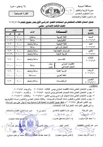 تعرف على جداول امتحانات المرحلة الابتدائية بأسيوط للتيرم الثاني 2025-2026 لجميع الصفوف.. (صور) 12 FB IMG 1777800131472 جداول امتحانات المرحلة الابتدائية بأسيوط تعرف على جداول امتحانات المرحلة الابتدائية بأسيوط للتيرم الثاني 2025-2026 لجميع الصفوف.. (صور) موقع في الجامعة