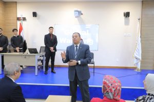 كلية الطب بجامعة المنصورة الجديدة تنظم مؤتمرًا طلابيًا حول الأمراض المعدية وتعزيز الوعي الصحي 5 FB IMG 1777831296051 كلية الطب بجامعة المنصورة الجديدة كلية الطب بجامعة المنصورة الجديدة تنظم مؤتمرًا طلابيًا حول الأمراض المعدية وتعزيز الوعي الصحي موقع في الجامعة