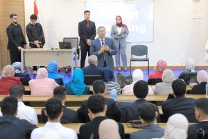 كلية الطب بجامعة المنصورة الجديدة تنظم مؤتمرًا طلابيًا حول الأمراض المعدية وتعزيز الوعي الصحي 2 كلية الطب بجامعة المنصورة الجديدة تنظم مؤتمرًا طلابيًا