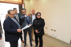 رئيس جامعة كفر الشيخ يتفقد مركز رعاية ذوي الهمم 