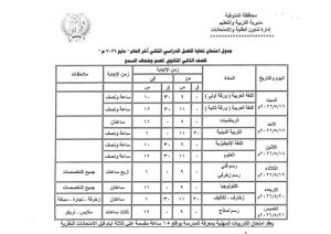 FB IMG 1778083688761 تعليم المنوفية يعلن جداول امتحانات الفصل الدراسي تعليم المنوفية يعلن جداول امتحانات الفصل الدراسي الثاني لجميع المراحل التعليمية 2026 موقع في الجامعة