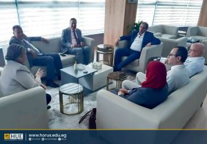 FB IMG 1778170526367 جامعة حورس تتجه لتوسيع التعاون مع جامعة بورسعيد جامعة حورس تتجه لتوسيع التعاون مع جامعة بورسعيد في المجالات التعليمية والطبية موقع في الجامعة