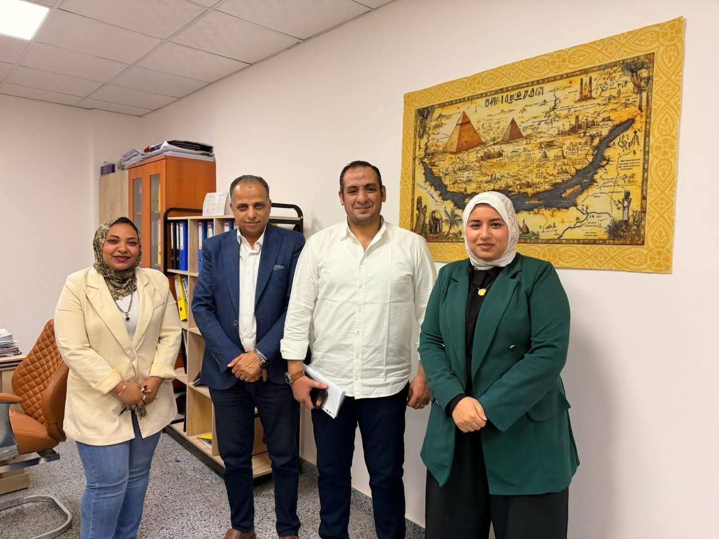 FB IMG 1778171999433 البحث في ألمانيا لطلاب جامعة بنها الجامعة المصرية الصينية توقع بروتوكول تعاون مع شركة ATC لدعم طلاب الفنون والتصميم موقع في الجامعة
