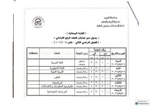 FB IMG 1778441054407 تعليم الفيوم يعلن جداول امتحانات النقل للفترتين تعليم الفيوم يعلن جداول امتحانات النقل للفترتين الصباحية والمسائية للفصل الدراسي الثاني 2026 موقع في الجامعة