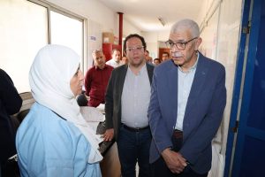 رئيس جامعة المنوفية يشدد على الالتزام بمعايير الجودة ومكافحة العدوى خلال جولته بمستشفى منشأة سلطان 5 FB IMG 1778955316768 رئيس جامعة المنوفية يشدد على الالتزام بمعايير الجودة رئيس جامعة المنوفية يشدد على الالتزام بمعايير الجودة ومكافحة العدوى خلال جولته بمستشفى منشأة سلطان موقع في الجامعة