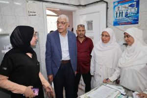 رئيس جامعة المنوفية يشدد على الالتزام بمعايير الجودة ومكافحة العدوى خلال جولته بمستشفى منشأة سلطان 2 FB IMG 1778955321685 رئيس جامعة المنوفية يشدد على الالتزام بمعايير الجودة رئيس جامعة المنوفية يشدد على الالتزام بمعايير الجودة ومكافحة العدوى خلال جولته بمستشفى منشأة سلطان موقع في الجامعة