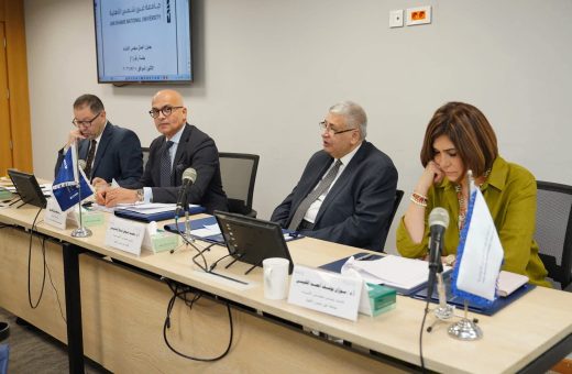 FB IMG 1779215914653 امتحانات عملية لطلاب علوم القاهرة الأهلية جامعة عين شمس الأهلية تبدأ مرحلة الانطلاق.. مجلس الأمناء يناقش البرامج الأكاديمية والشراكات الدولية موقع في الجامعة