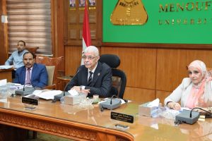 FB IMG 1779219864672 مجلس جامعة المنوفية مجلس جامعة المنوفية يكلّف كلية الحقوق بتحديث اللائحة الدراسية لمواكبة سوق العمل موقع في الجامعة