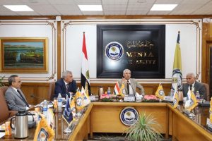 قرارات جديدة بجامعة المنيا.. مكافآت للعاملين واستعدادات لافتتاح 8 مشروعات كبرى 5 FB IMG 1779646135817 جامعة المنيا قرارات جديدة بجامعة المنيا.. مكافآت للعاملين واستعدادات لافتتاح 8 مشروعات كبرى موقع في الجامعة