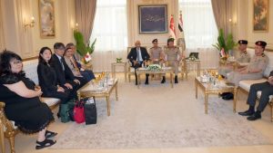 القوات المسلحة تستقبل وفد جامعة هيروشيما اليابانية بالأكاديمية العسكرية وتوقع اتفاقية تعاون مشترك 5 IMG 20260502 WA0070 القوات المسلحة تستقبل وفد جامعة هيروشيما اليابانية القوات المسلحة تستقبل وفد جامعة هيروشيما اليابانية بالأكاديمية العسكرية وتوقع اتفاقية تعاون مشترك موقع في الجامعة