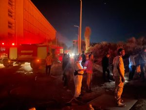 جامعة أسوان تسيطر على حريق محدود بالحرم الجامعي 