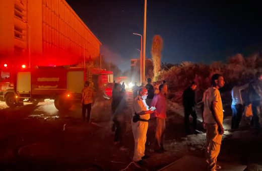 جامعة أسوان تسيطر على حريق محدود بالحرم الجامعي 
