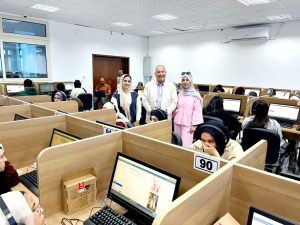 IMG 20260512 WA0076 جامعة الإسماعيلية الأهلية لأول مرة.. جامعة الإسماعيلية الأهلية تُجري اختبارات الاستماع والمحادثة إلكترونيًا لطلاب الترجمة بالألمانية والصينية موقع في الجامعة