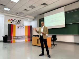 من التعليم إلى التطبيق.. ورشة عمل بالجامعة الألمانية بالقاهرة تستعرض أحدث مسارات الصيدلة الإكلينيكية 7 IMG 20260518 WA0056 الجامعة الألمانية بالقاهرة من التعليم إلى التطبيق.. ورشة عمل بالجامعة الألمانية بالقاهرة تستعرض أحدث مسارات الصيدلة الإكلينيكية موقع في الجامعة