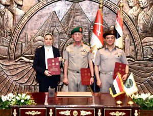 IMG 20260518 WA0063 الأكاديمية العسكرية المصرية الأكاديمية العسكرية المصرية توقع بروتوكول تعاون مع إدارة الخدمات الطبية وجامعة عين شمس موقع في الجامعة