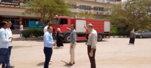 IMG 20260520 WA0059 جامعة أسوان ترفع درجة الاستعداد القصوى لمواجهة موجة الحر.. جامعة أسوان ترفع درجة الاستعداد القصوى وتدفع بسيارات إطفاء لتأمين الحرم الجامعي موقع في الجامعة