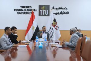 جامعة طيبة التكنولوجية تبحث استعدادات الامتحانات وتوافق على إنشاء فرع لـ"جامعة الطفل التكنولوجية" 4 جامعة طيبة التكنولوجية تبحث استعدادات الامتحانات