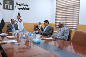 جامعة طيبة التكنولوجية تبحث استعدادات الامتحانات وتوافق على إنشاء فرع لـ"جامعة الطفل التكنولوجية" 2 IMG 20260524 WA0033 جامعة طيبة التكنولوجية جامعة طيبة التكنولوجية تبحث استعدادات الامتحانات وتوافق على إنشاء فرع لـ"جامعة الطفل التكنولوجية" موقع في الجامعة