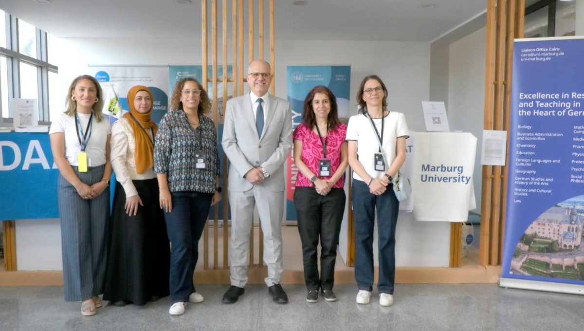 IMG 20260524 WA0036 ملتقى التوظيف بالجامعة الألمانية بالقاهرة بمشاركة 170 شركة.. ملتقى التوظيف بالجامعة الألمانية بالقاهرة يعزز فرص التدريب والعمل موقع في الجامعة