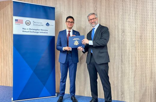 IMG 20260525 WA0110 جامعة الجلالة جامعة الجلالة تعلن مشاركة أحد طلابها في برنامج تدريبي دولي بالمغرب تابع لوزارة الخارجية الأمريكية موقع في الجامعة