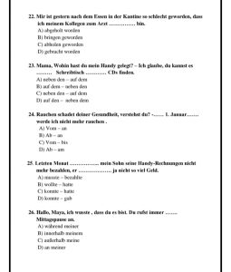 اختبر نفسك قبل اللجنة.. 21 سؤالًا متوقعًا بالحل في اللغة الألمانية لطلاب الثانوية 8 اختبر نفسك قبل اللجنة.. 21 سؤالًا متوقعًا بالحل في اللغة الألمانية لطلاب الثانوية
