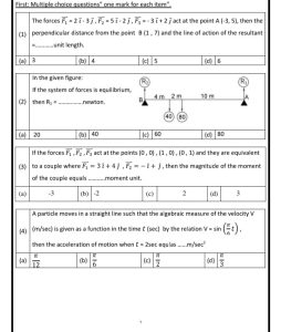 الثانوية العامة 2026.. 10 أسئلة تساعدك على مراجعة الرياضيات التطبيقية باللغة الإنجليزية