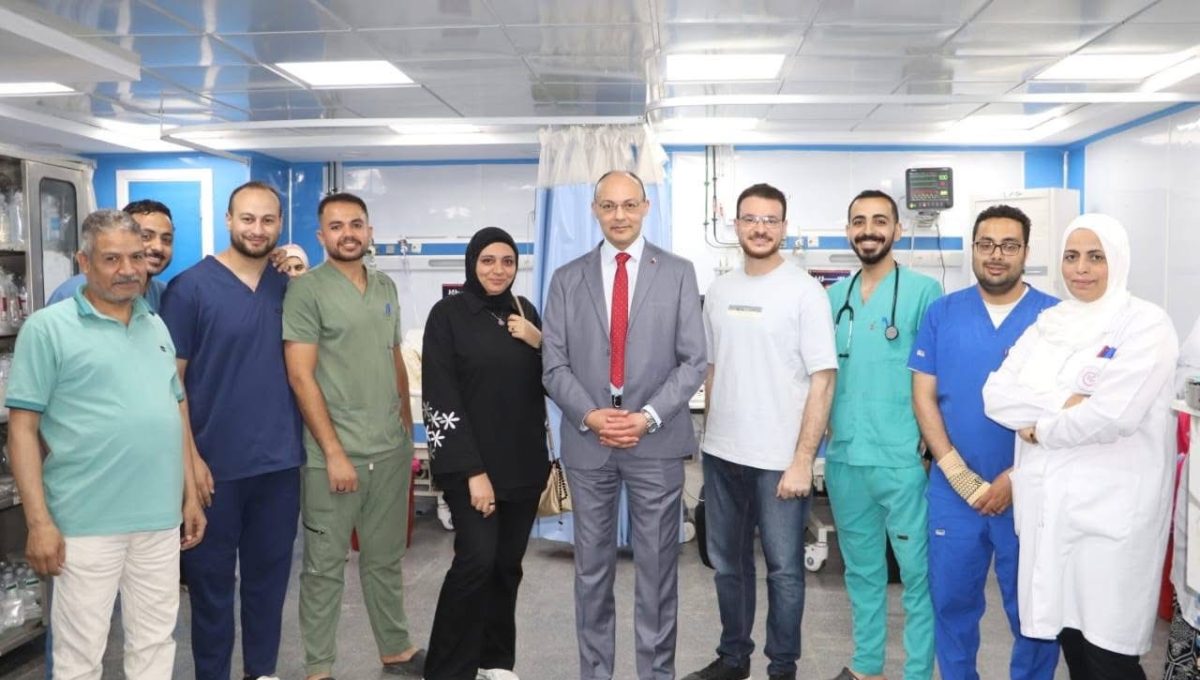 IMG 0720 مستشفيات جامعة المنوفية مستشفيات جامعة المنوفية ترفع درجة الاستعداد القصوى خلال عيد الأضحى موقع في الجامعة