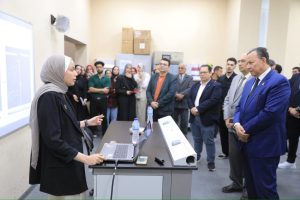 IMG 8122 تفاصيل افتتاح معمل الأومكس إضافة بحثية بجامعة المنصورة الجديدة.. تفاصيل افتتاح معمل الأومكس موقع في الجامعة